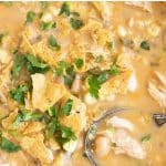 white bean chicken chili pinterest pin