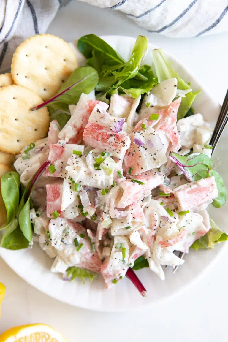 Crab Salad Recipe - The Forked Spoon