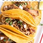 Carnitas Recipe Pinterest Pin Image