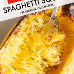 air fryer spaghetti squash pinterest pin image
