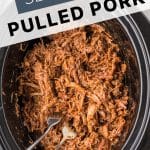 Pulled Pork Recipe Pinterest Pin Image