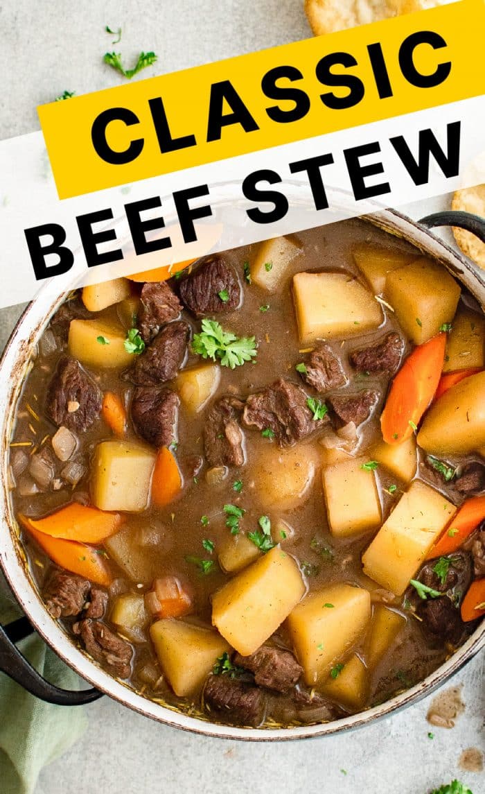 Beef Stew Recipe Pinterest Pin Recipe