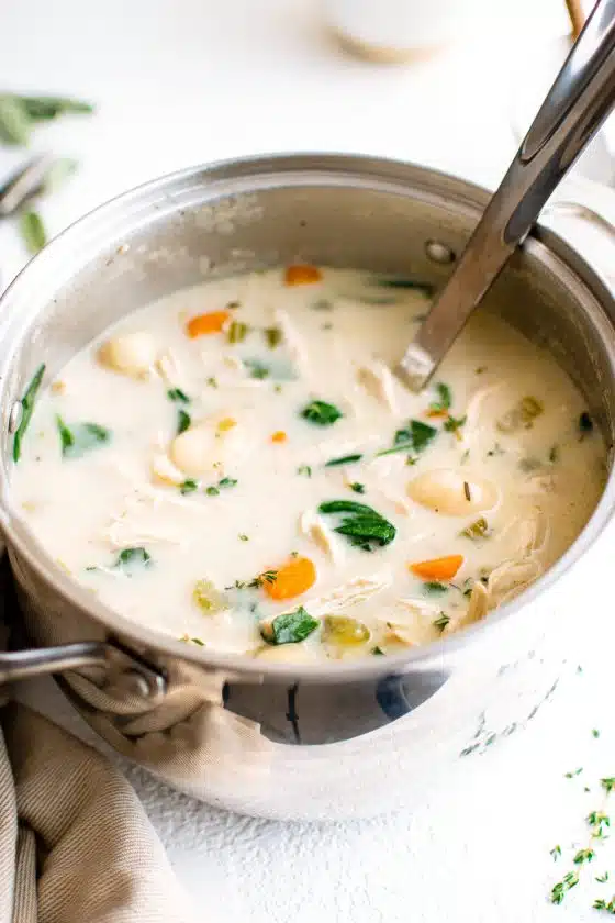 Chicken Gnocchi Soup - The Forked Spoon