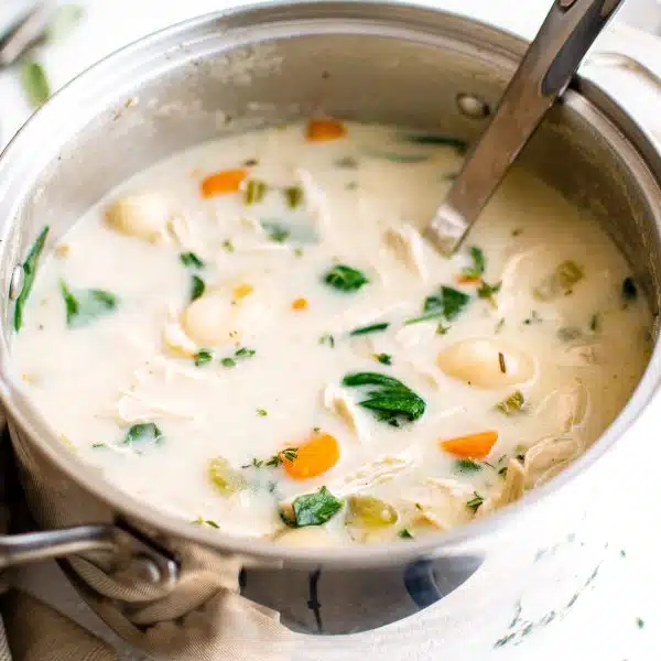 Chicken Gnocchi Soup - The Forked Spoon