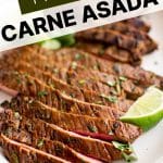 Carne Asada Pinterest Pin Image