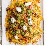 Carne Asada Fries Pinterest Pin Image