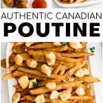 Poutine Recipe Pinterest Pin Image
