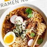 Birria Ramen Pinterest Pin Image
