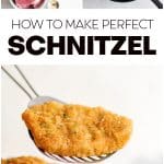 Schnitzel Recipe Pinterest Pin Image