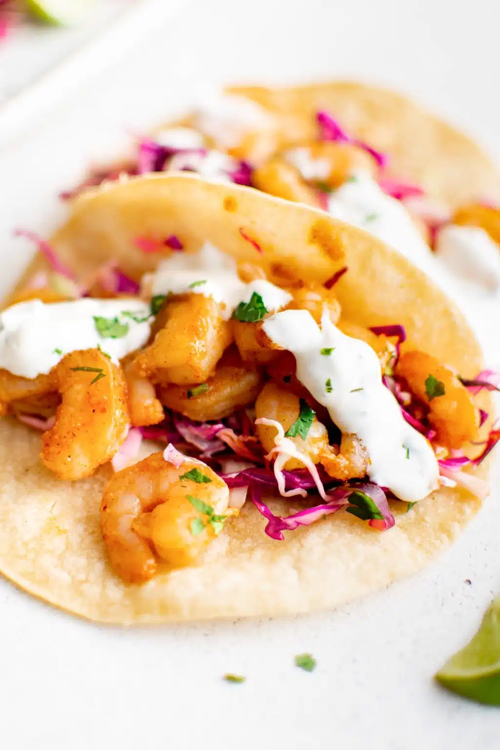 Shrimp Taco Recipe - The Forked Spoon