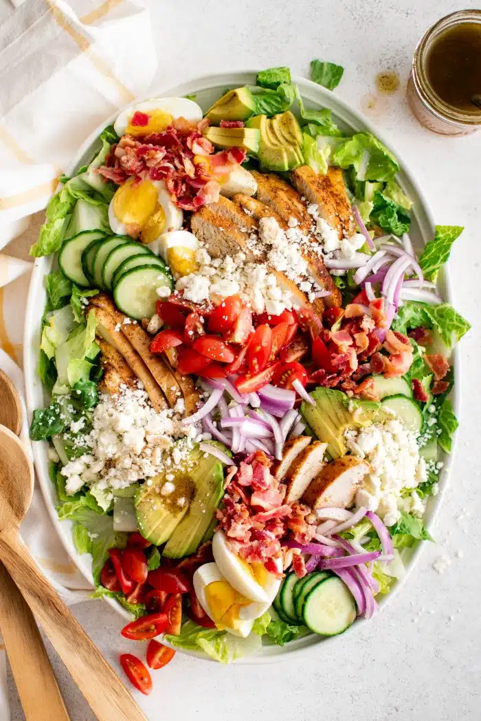 Cobb Salad Recipe - The Forked Spoon