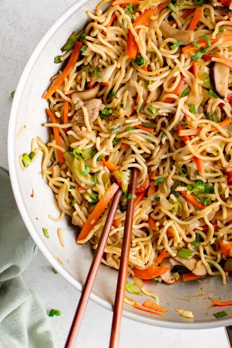 Yakisoba Noodles Recipe - The Forked Spoon