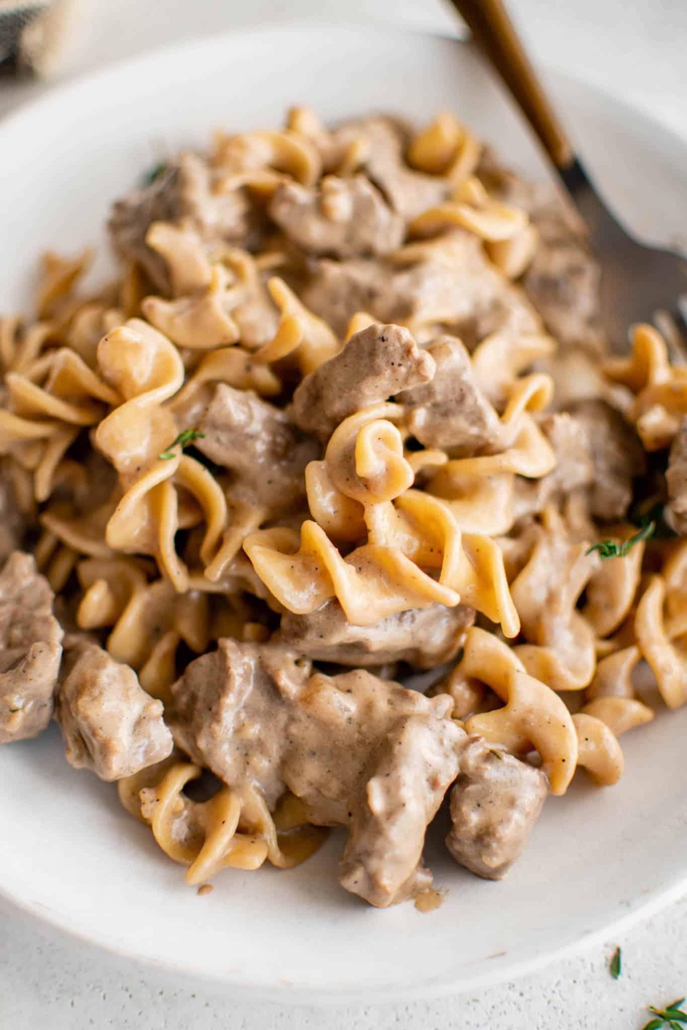 Beef and Noodles Recipe - The Forked Spoon