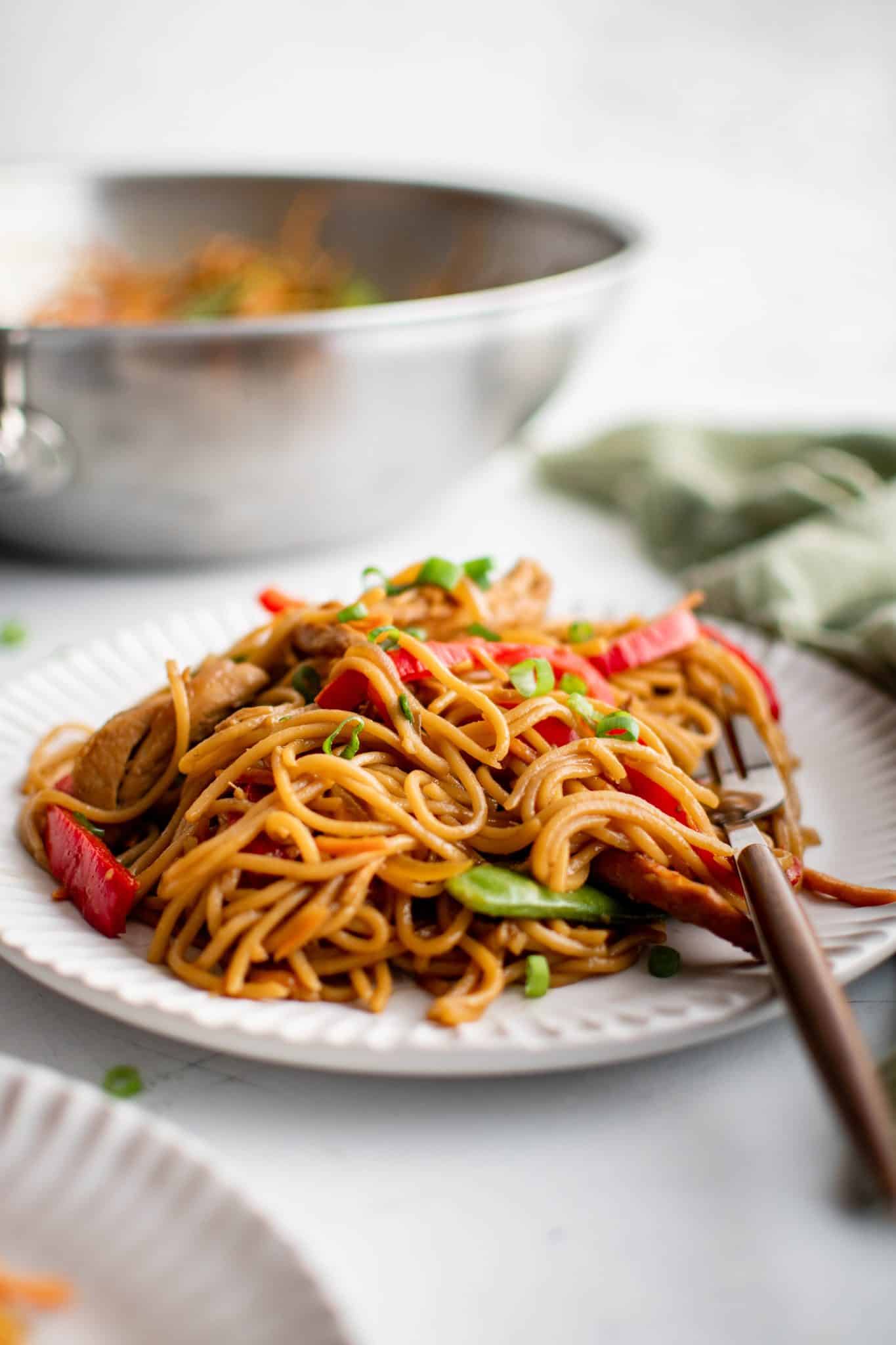Lo Mein Recipe The Forked Spoon