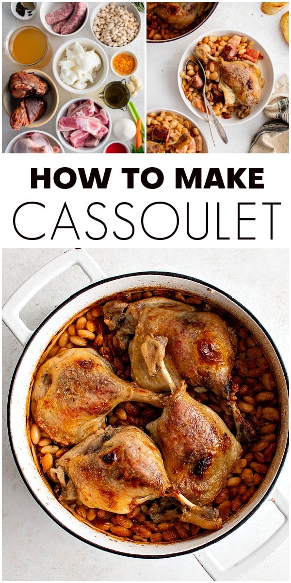 French Cassoulet Recipe Pinterest Pin Image
