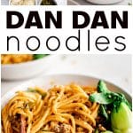 Dan Dan Noodles Pinterest Pin Image