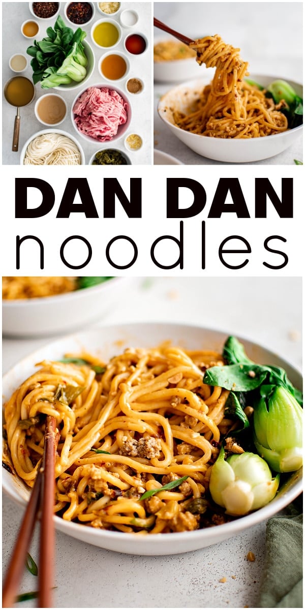 Dan Dan Noodles Pinterest Pin Image