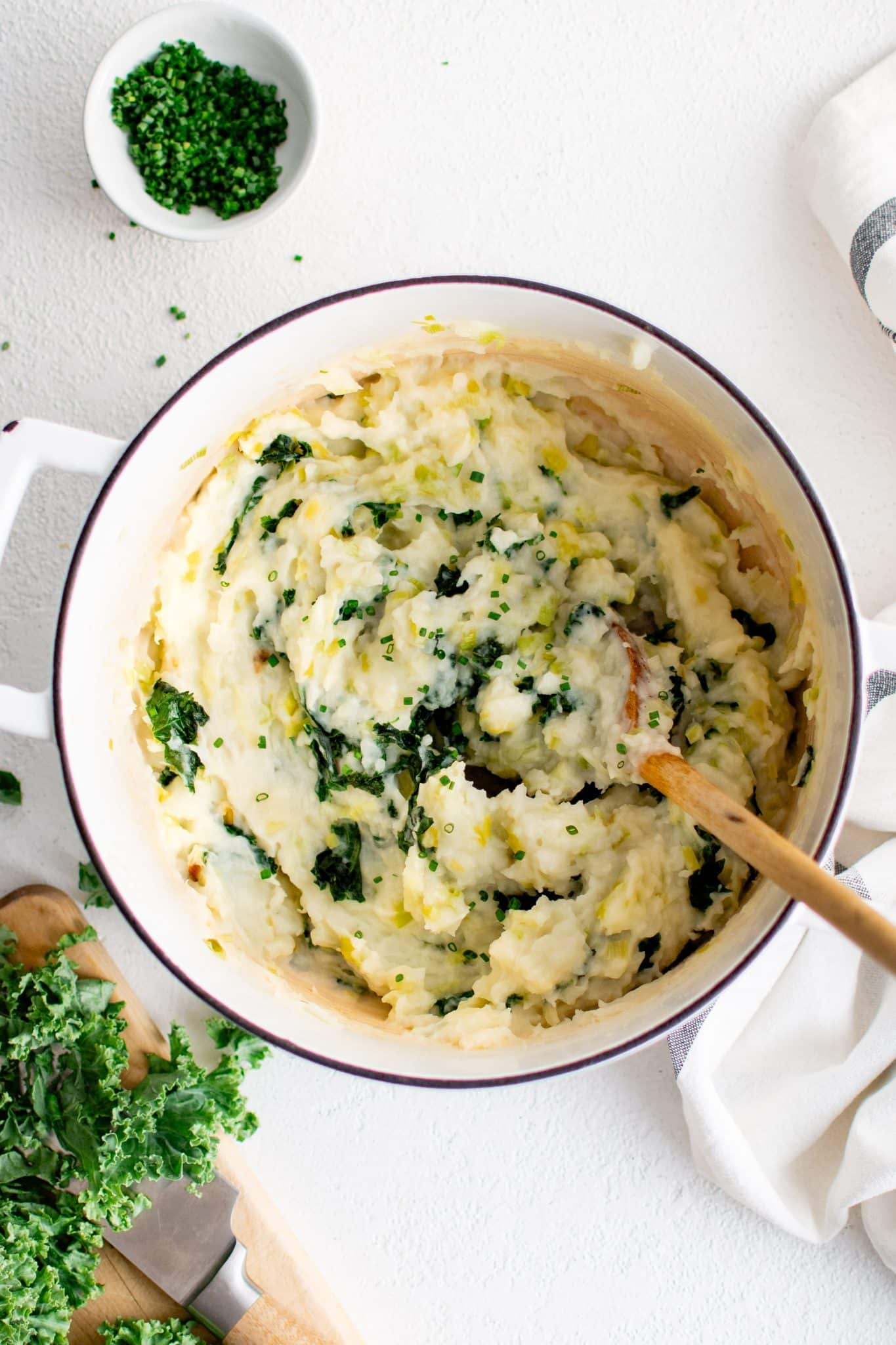 Colcannon Recipe (Traditional Irish Mashed Potatoes) - The Forked Spoon