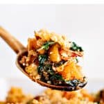 butternut squash casserole pinterest pin image