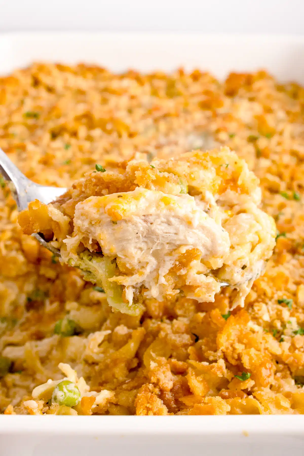 Chicken Noodle Casserole - The Forked Spoon