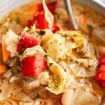 Cabbage Soup Recipe Pinterest Pin Image