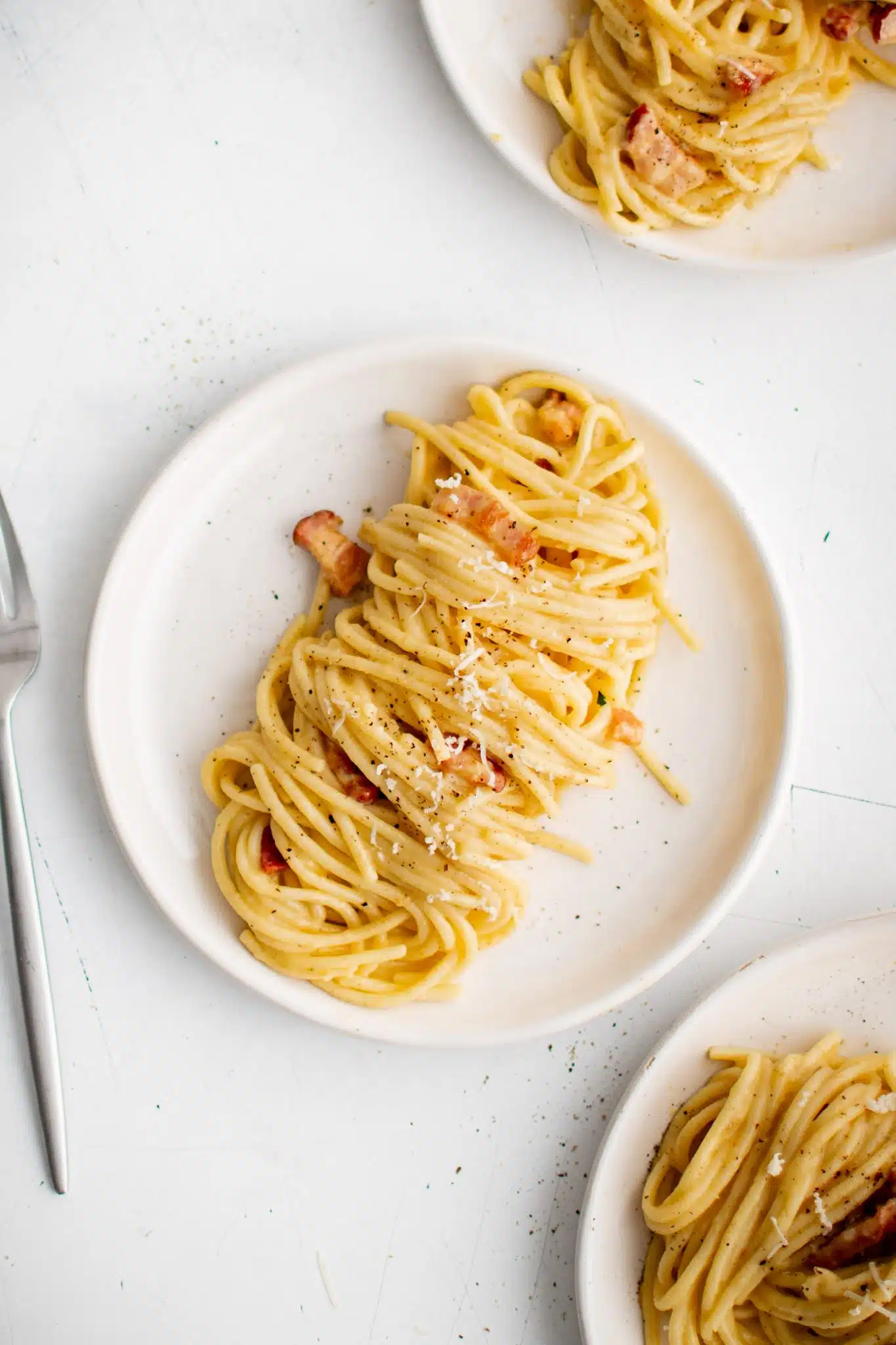 Spaghetti Carbonara Recipe - The Forked Spoon