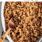 stick of butter rice pinterest pin image