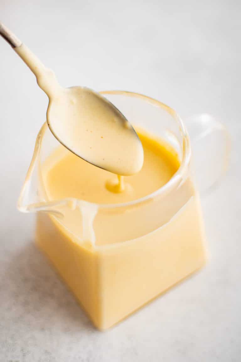 View of How to Make Hollandaise Sauce - The Forked Spoon