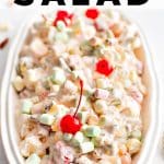 Ambrosia Salad Pinterest Pin Image
