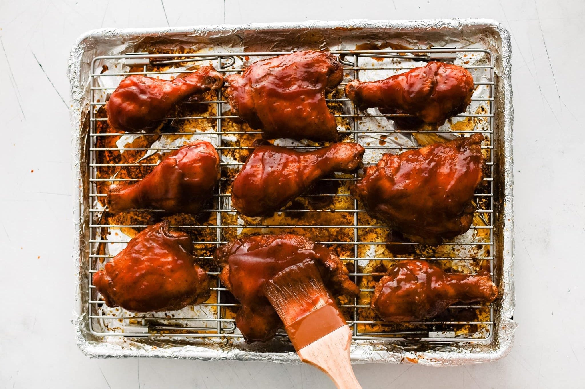 Easy Oven-Baked BBQ Chicken Recipe - The Forked Spoon