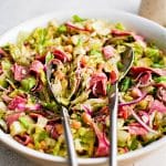 Pinterest Pin for La Scala Salad Recipe with one image and text overlay.