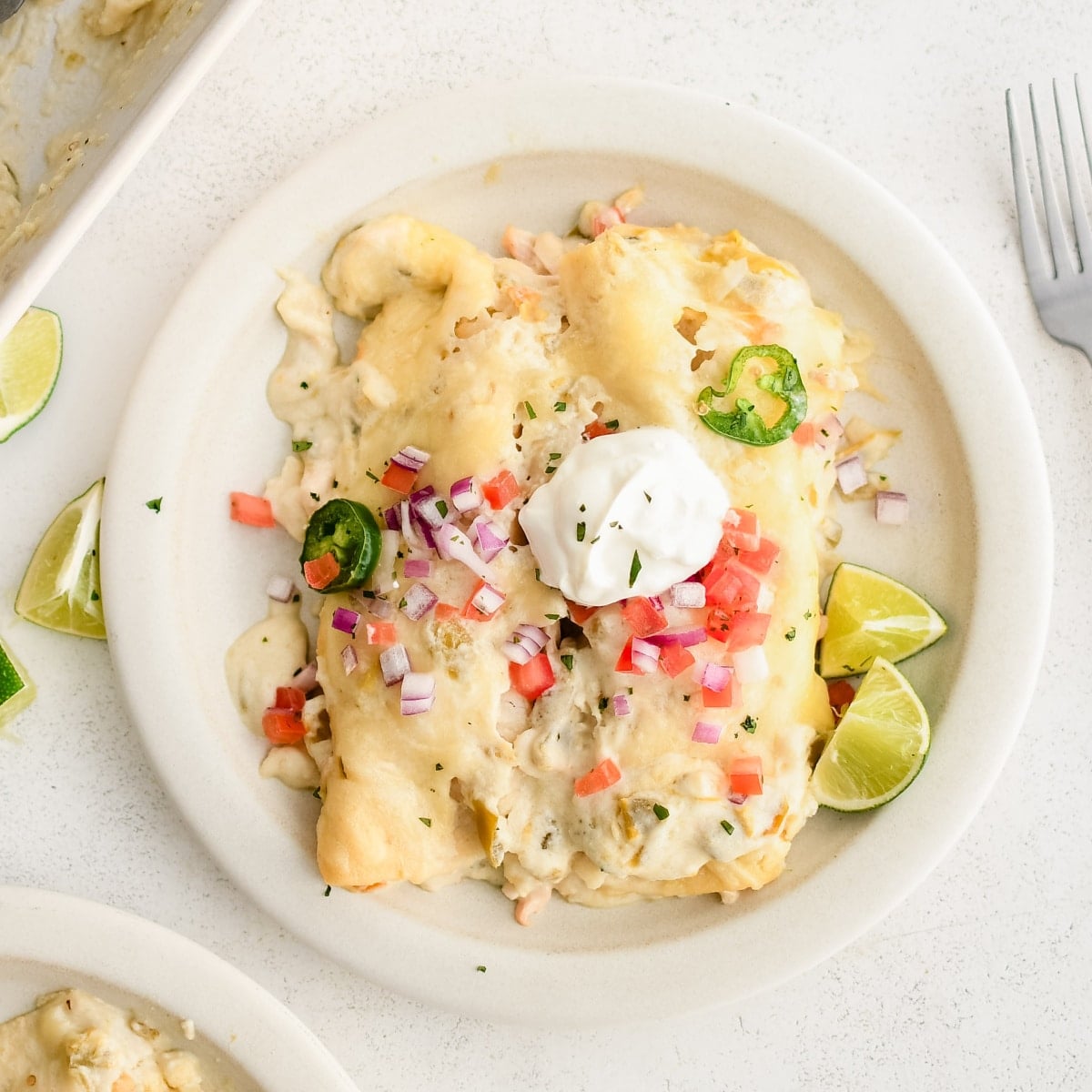 Sour Cream Chicken Enchiladas Recipe