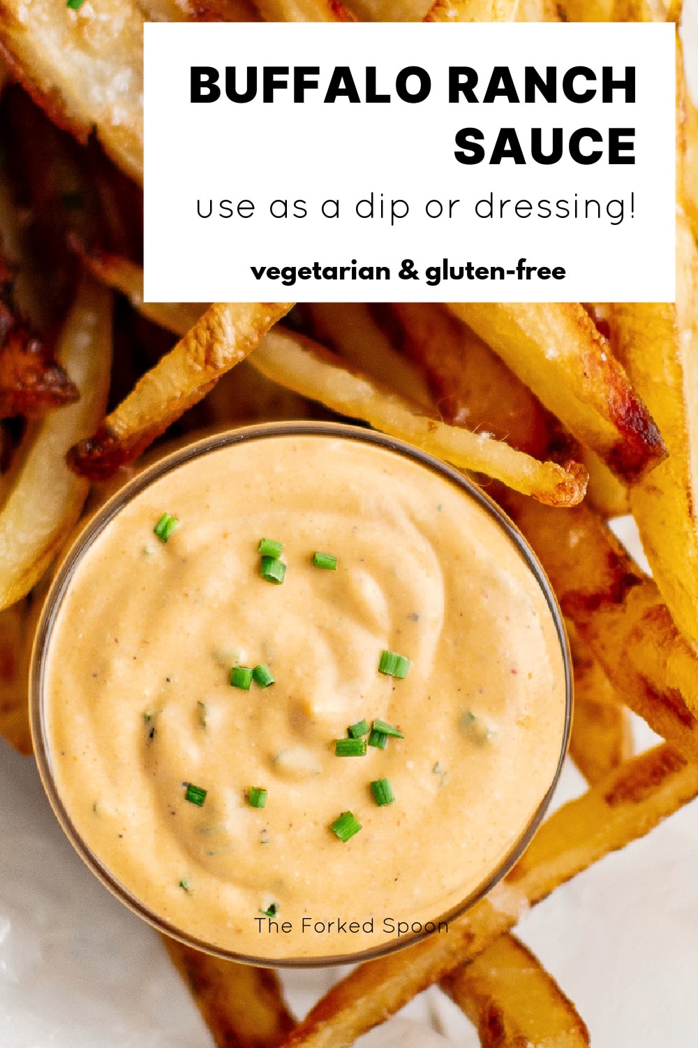 Buffalo Ranch Sauce for Wings, Fries & More