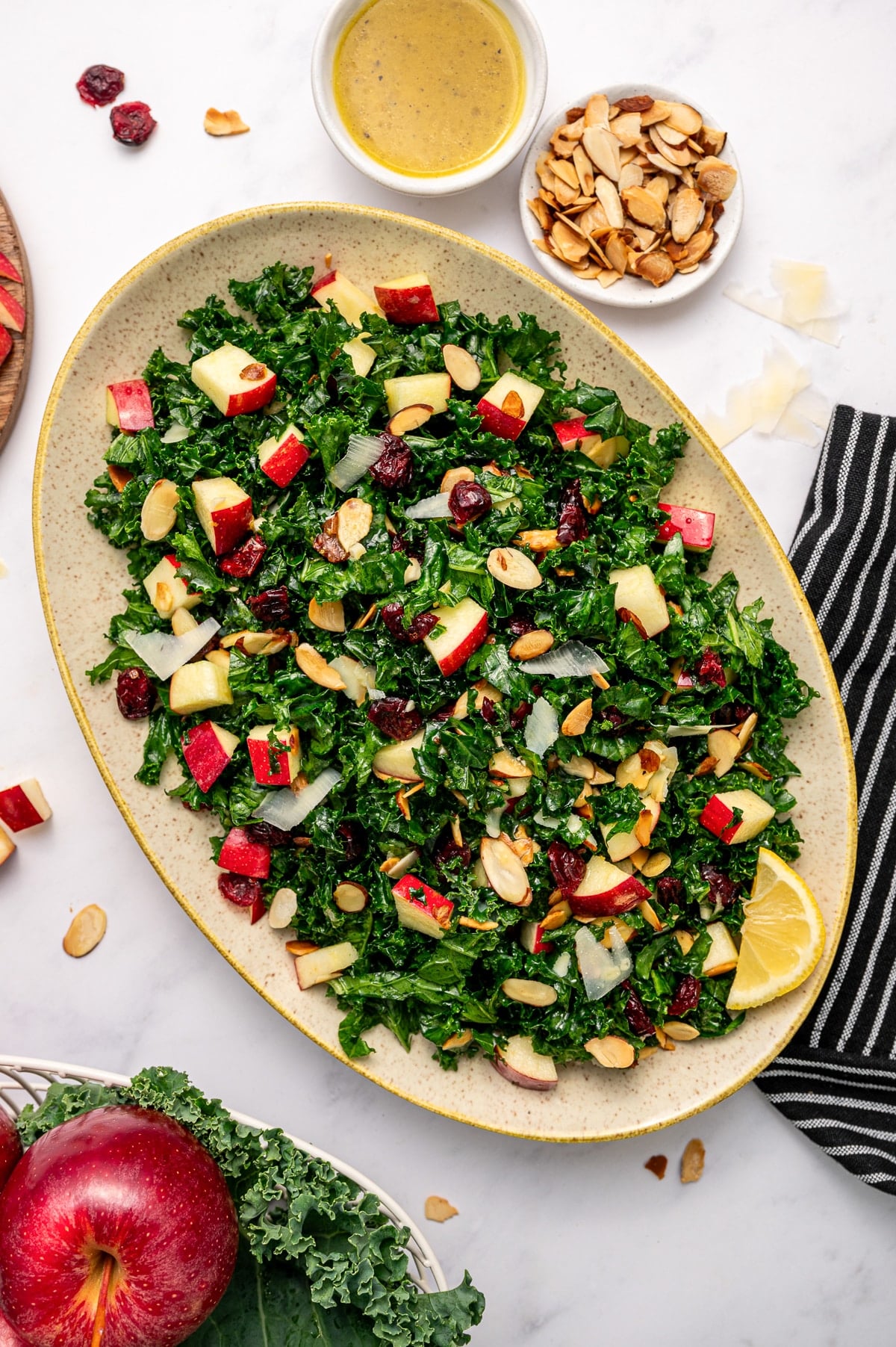 Kale Salad with Lemon Dijon Dressing